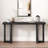 Geometric Design Console Table, Behind Couch Table-658975410