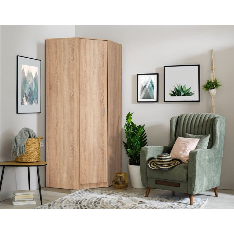 Meeko Manufactured Wood Wardrobe
