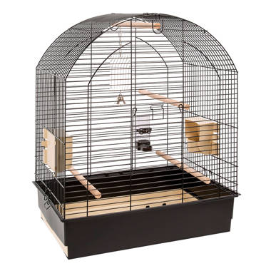 Archie & Oscar Gothenburg 63cm Dome Top Hanging Bird Cage with Perch