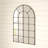 Santino Metal Arch Window Wall Mirror