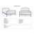 Bernel Metal Slat Bed-466514280-466514283