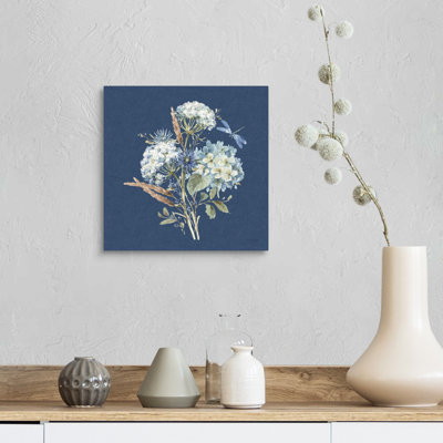«Bohemian Blue 06 on Blue» par Lisa Audit - reproduction d'art