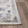 Rectangle Geometric Power Loom Polypropylene Area Rug in Gray