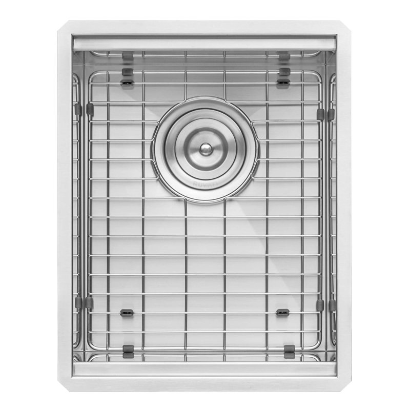 Roma 19" L x 15" W Undermount Kitchen Sink with Basket Strainer