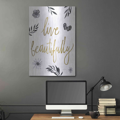 «Live Beautifully BW» par Sara Zieve Miller