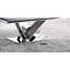 Table basse l 50,6 po Glam, chrome