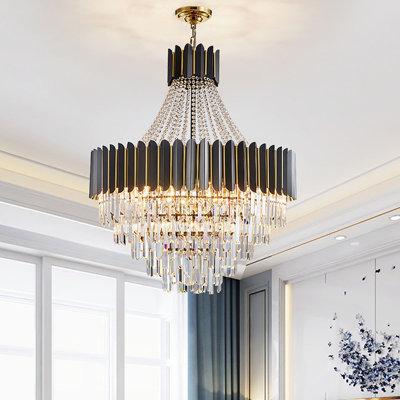 Draughn 22-Light Crystal Chandelier