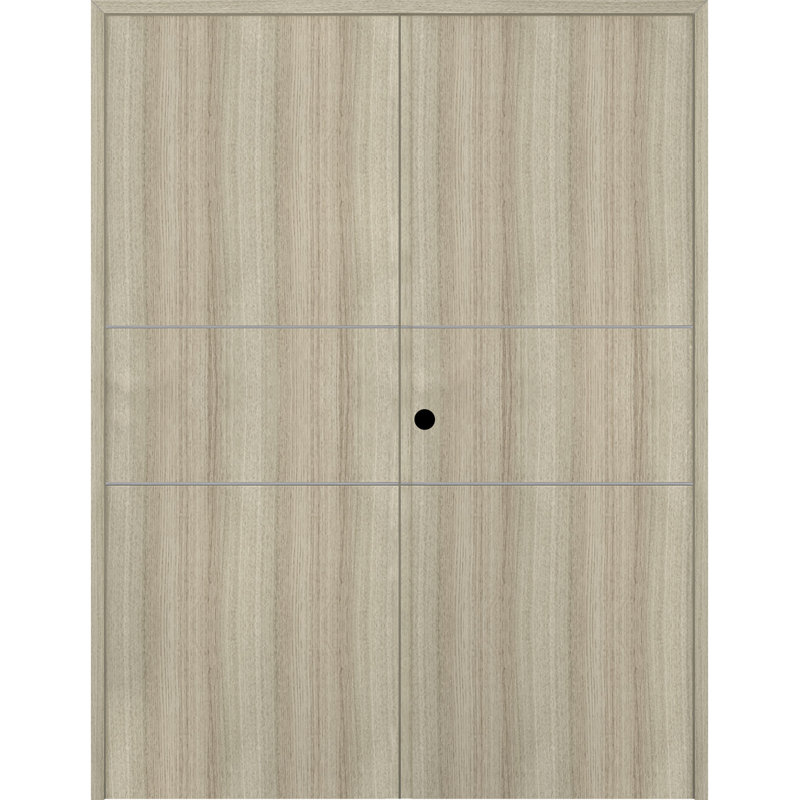 Porte double standard Optima 2H, 71,75 po x 79,37 po, Shambor, À droite