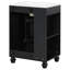 Meuble-lavabo 24 po avec lavabo, armoire avec tablette de porte, rangement ouvert, cadre en bois, porte à fermeture douce-117812329