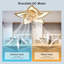 Izzabella 7- Blade Reversible LED Dimmable Ceiling Fan with Light and Remote-1335984878