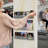 Acrylic Brochure Holder Wall Mount With Magnetic Adjustable Dividers, 6-Slot Wavy Lace Display Stand For Pamphlets, Menus, Documents And Leaflets, Multi-Mount Installation Options
