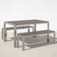 Joel 59'' Rectangular 6 - Person Outdoor Dining Set