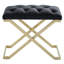 Banc simple Rada noir / doré-111539112