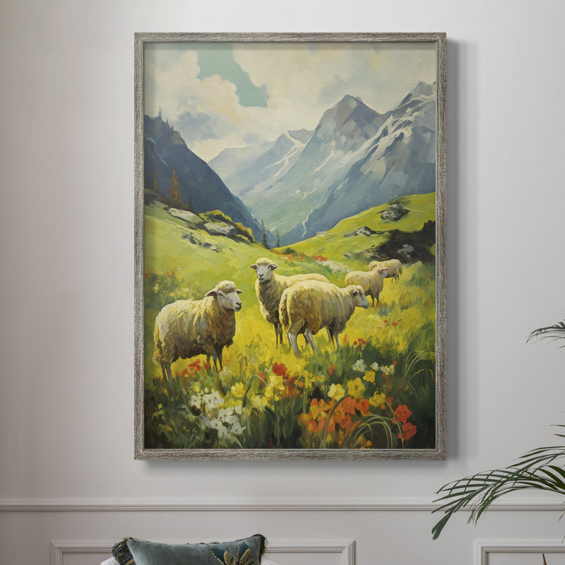 LANDSCAPES Series CCXLV, reproduction encadrée - bois massif, H 15 po x l 12 po
