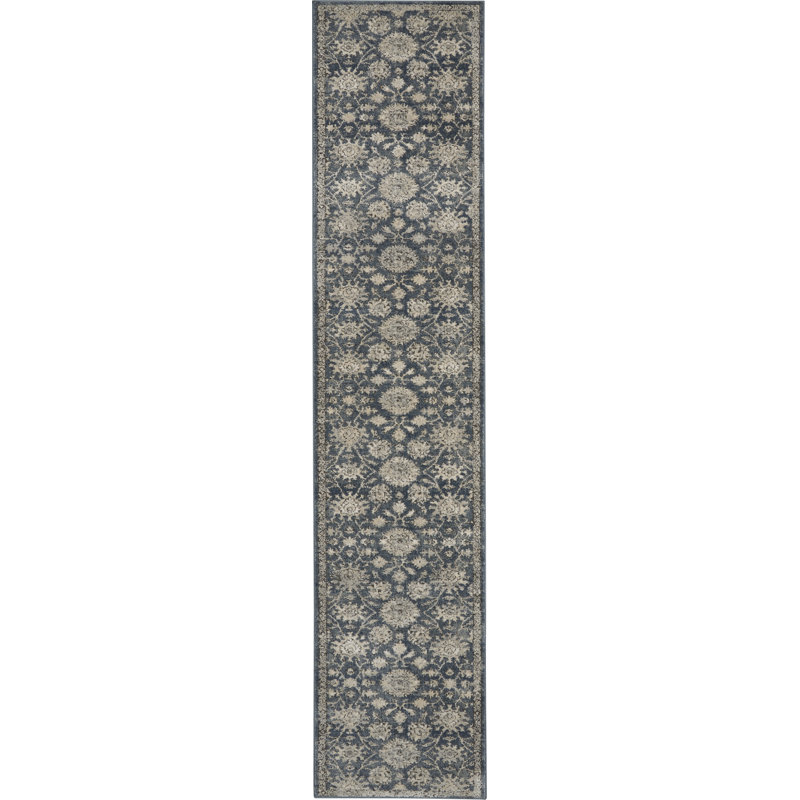 Calabria Floral Area Rug, Runner 66 x 229cm