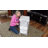 30'' H x 17.3'' W 2 - Cabinet Utility Cart with Wheels