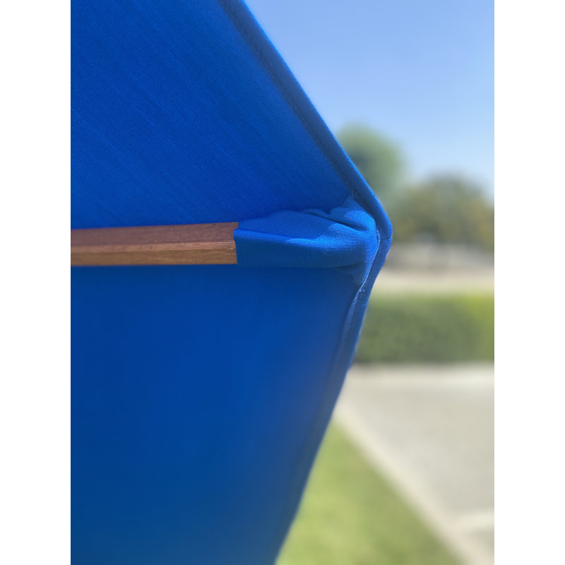 Auvent / poteau de remplacement pour parasol 9 pi x 8 pi Rendy, Bleu pacifique