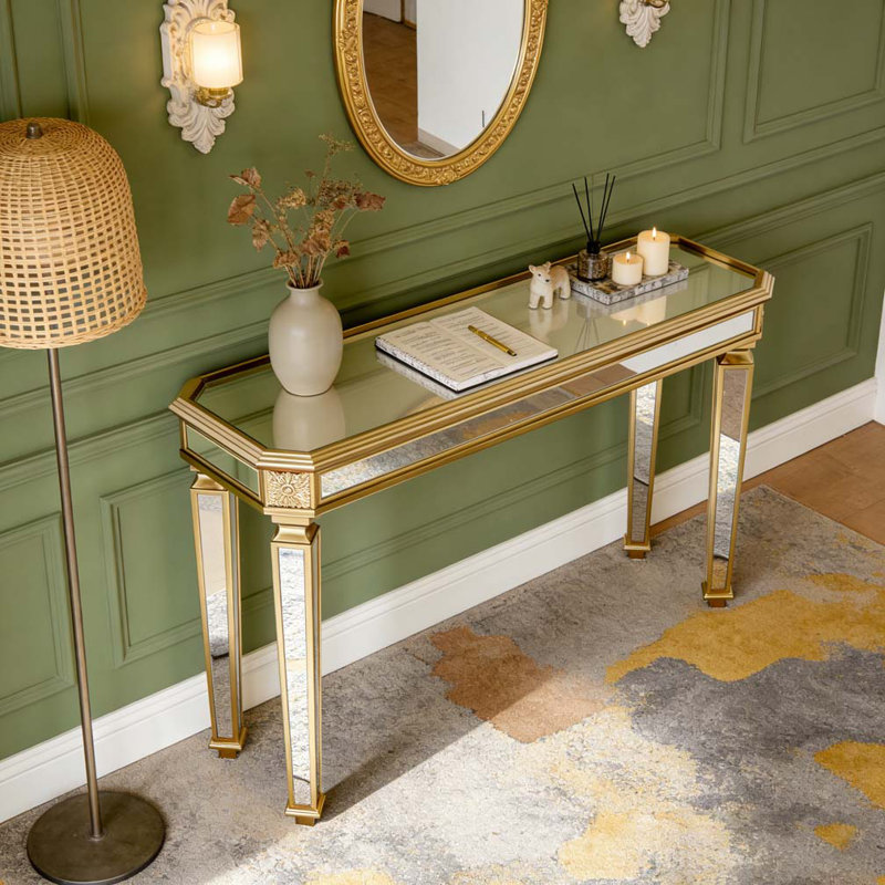 Mirror Console Table