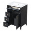 Meuble-lavabo avec lavabo, 3 tiroirs et armoire-121084029