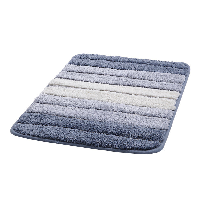 Maric Non-Slip Shower Mat, Blue, 80cm x 50cm