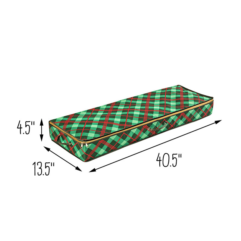 Rangement de papier cadeau des Fêtes