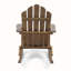 Chaise berçante d'extérieur en bois
