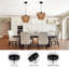 1 - Light Farmhouse Rattan Boho Single Pendant Light