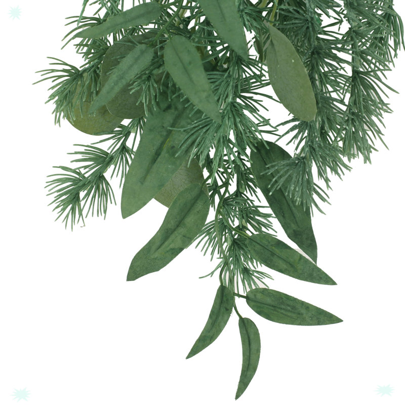 Leaves Teardrop Wreath For Home