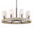Lustre en rotin 8 lumières Olton