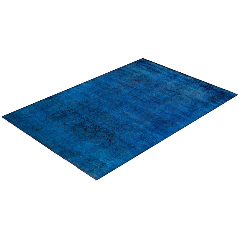 Yaliyah One-of-a-Kind 6' 1" X 8' 10" Hand Knotted Area Rug
