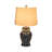 Charlton Home® Elegant Ceramic Table Lamp, Floral Variant, Classic Blue And White, Ideal For Any Room - Table Lamps Collection
