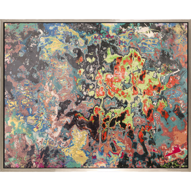 Bursts Of Radiance Painting, 48" H x 60" W