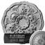 Médaillon de plafond Endurathane Cornelia, diamètre extérieur de 22 1/2 po x P 1 1/2 po (convient aux auvents jusqu'à 4 po), finition platine peinte à la main-28578720