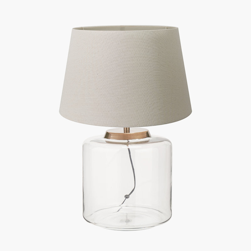 Glass Table Lamp