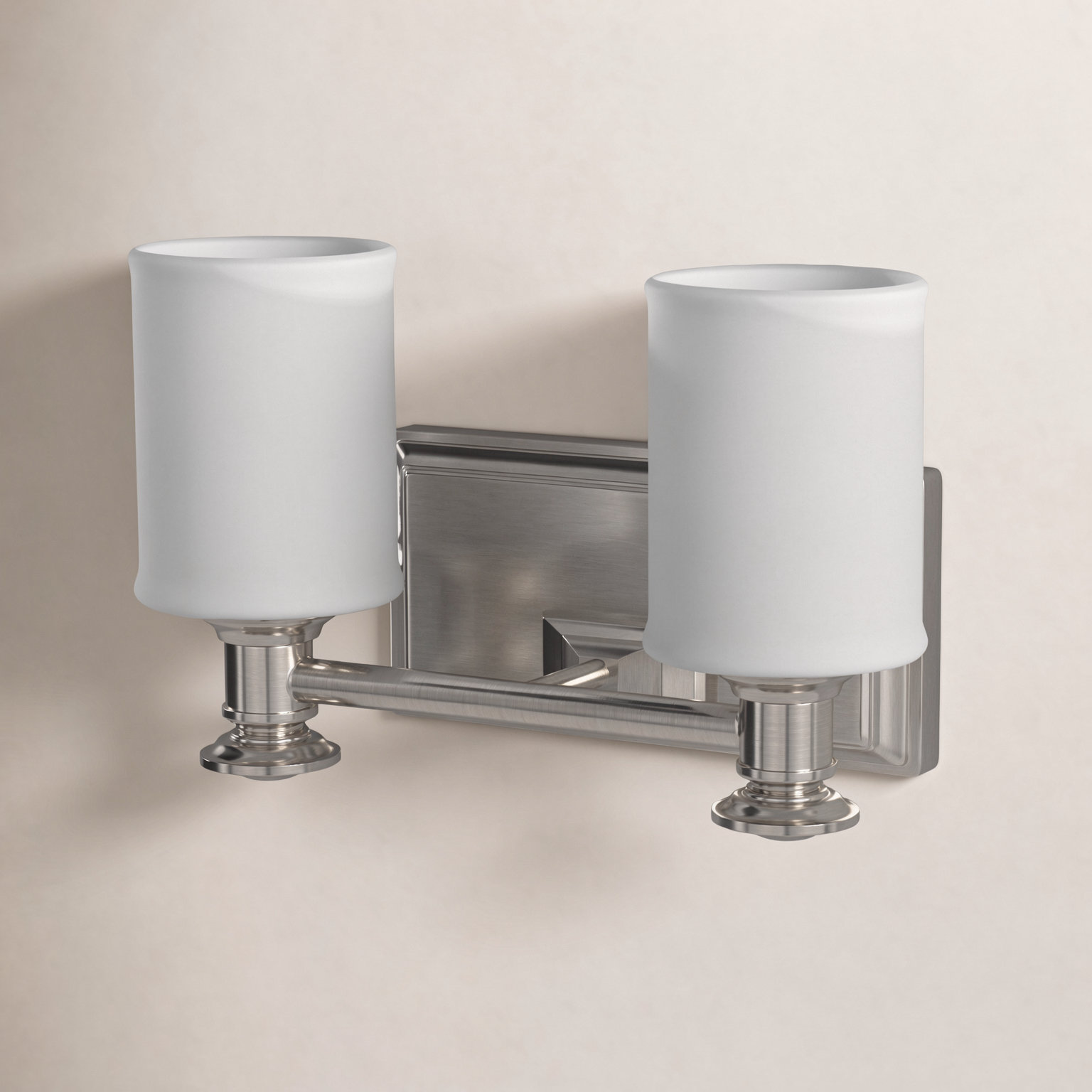 Everlee 2 - Light Dimmable Vanity Light, Brushed Nickel