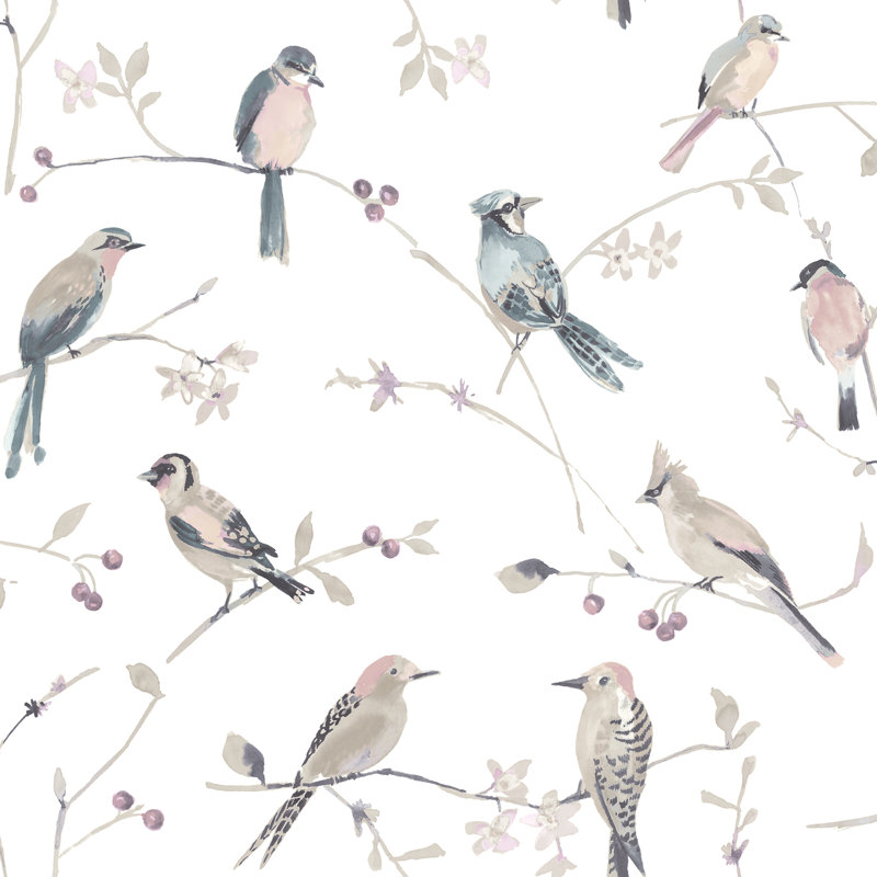 Uriarte Floral Roll, Mauve