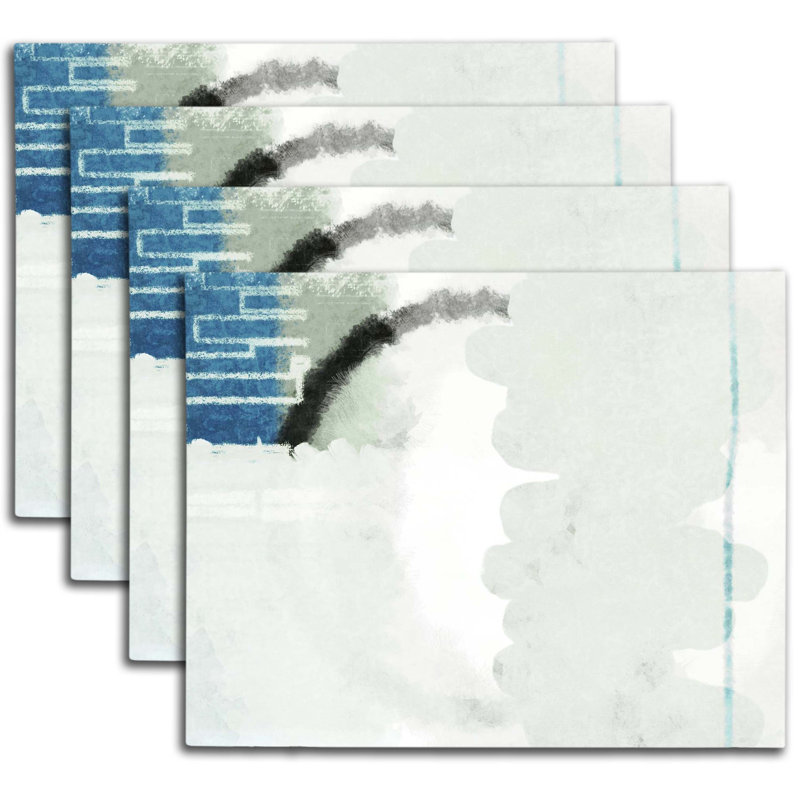 Napperon abstrait en polyester