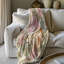 «Whispering Rosewater Harmony» - couverture en sherpa de qualité supérieure - reproduction d'art luxueuse-97195996