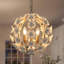 Lustre 3 lumières Modern Glam