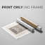 Reproduction abstraite rétro Lxx - impression sur toile seulement - non encadrée-365962793