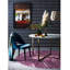 La Quinta Cowhide Geometric Area Rug in Amethyst-839370672