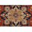 Tapis de couloir oriental orange 3x8