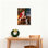 «Santa Claus Dog», art mural sur toile