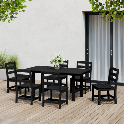 7-Piece Side Chair Dining Set