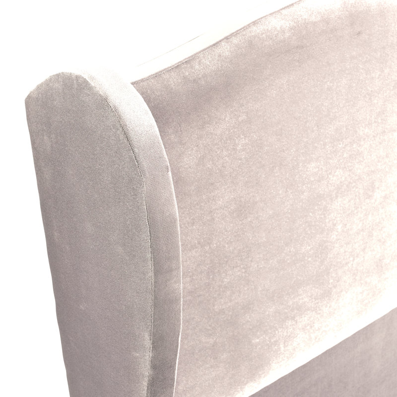 Felicity Upholstered Headboard, Double (4'6), Pink