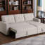 Canapé modulaire convertible rembourré avec méridienne coulissante-952222190-952222191