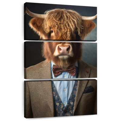 Portrait de vache Brampt