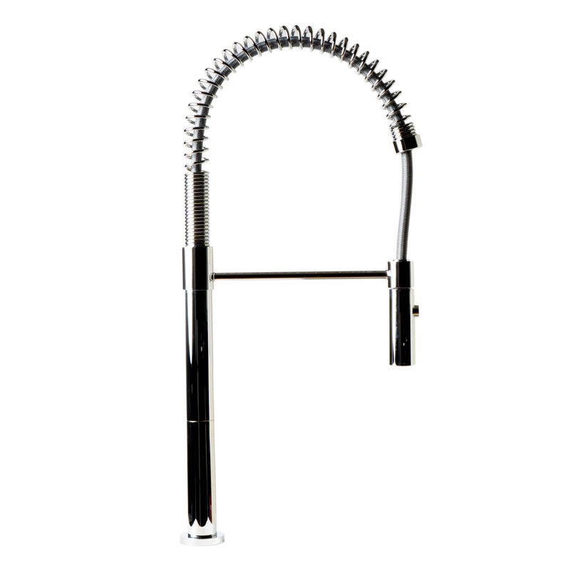 Alfi Brand Pull Down Kitchen Faucet, Polished Chrome
