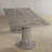 Leroy Rectangular Wooden Dining Table with Double Pedestal Base