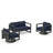 Rugiatu 3 Piece Loveseat Set With Swivel-2041462982-2041462993